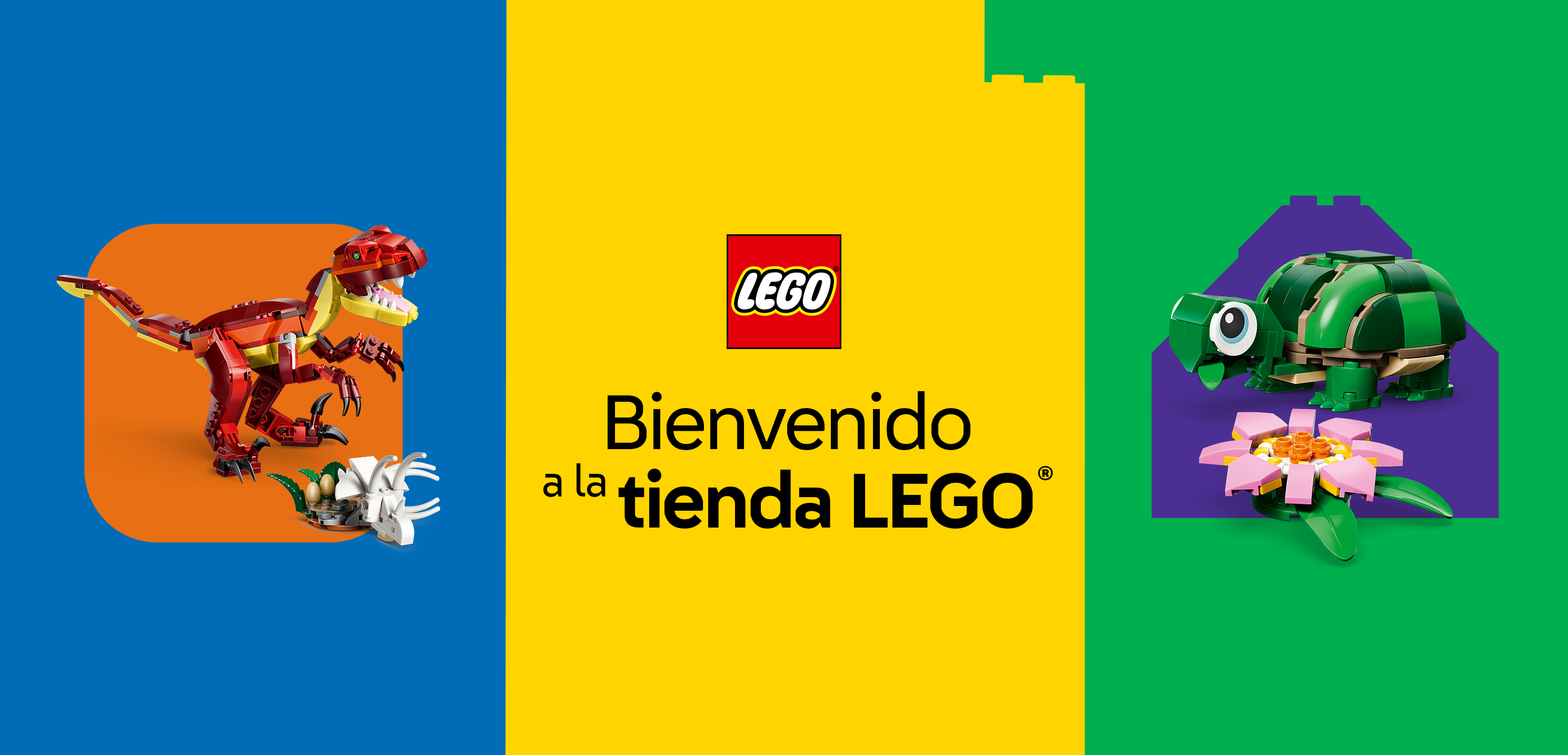LEGO. Bienvenido a la tienda LEGO. Pulsa aquí para descubrir sets.	 	 	 	 	 	