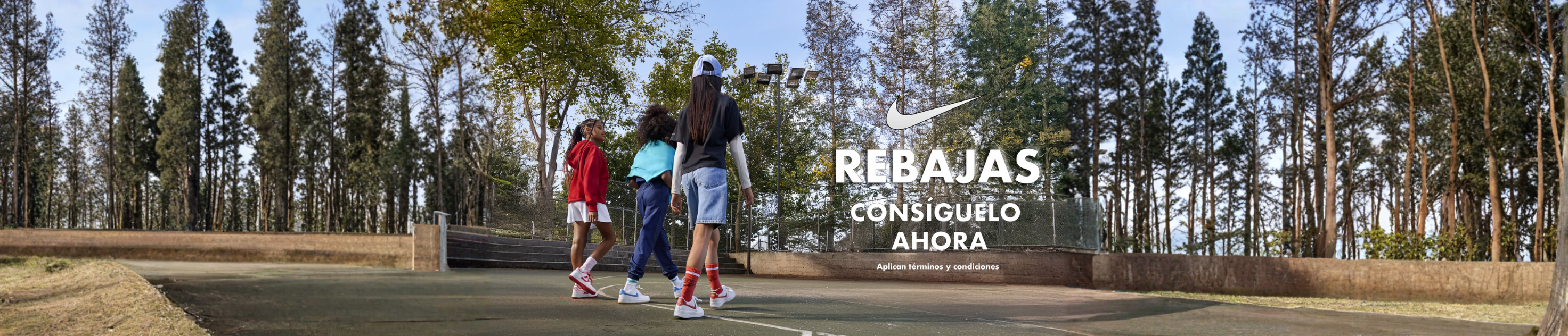 Nike, rebajas. Consíguelo ahora. Aplican términos y condiciones. Pulsa aquí para ver rebajas de la marca Nike.