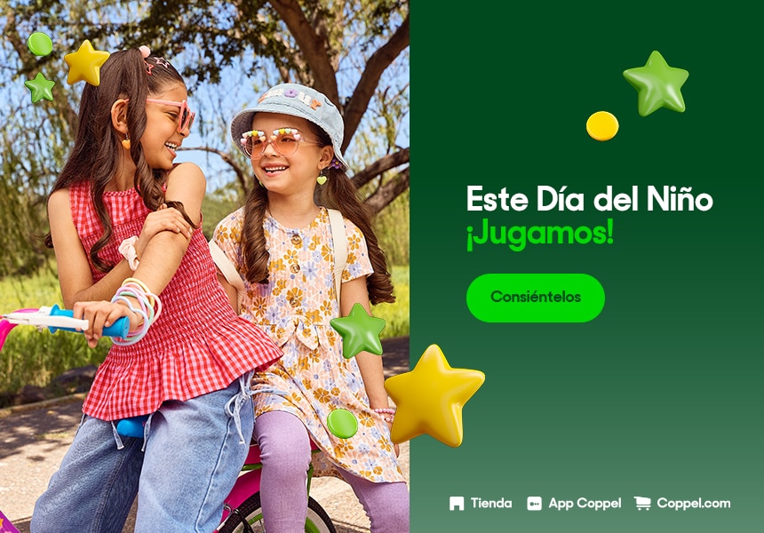Este Día del Niño, ¡jugamos! Pulsa aquí para consentir a tu peque. 