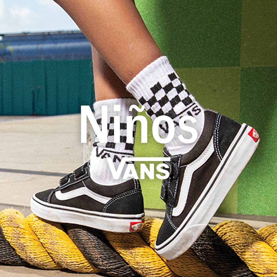 Niños Vans. Pulsa aquí para ver calzado infantil de la marca.
