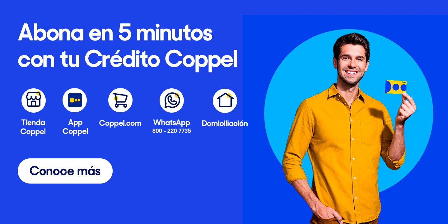 Abona fácil y rápido a tu Crédito Coppel en estos lugares. Pulsa para conocerlos.