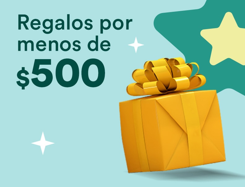 Regalos por menos de 500 pesos. Pulsa aquí para aprovechar y comprar juguetes.
