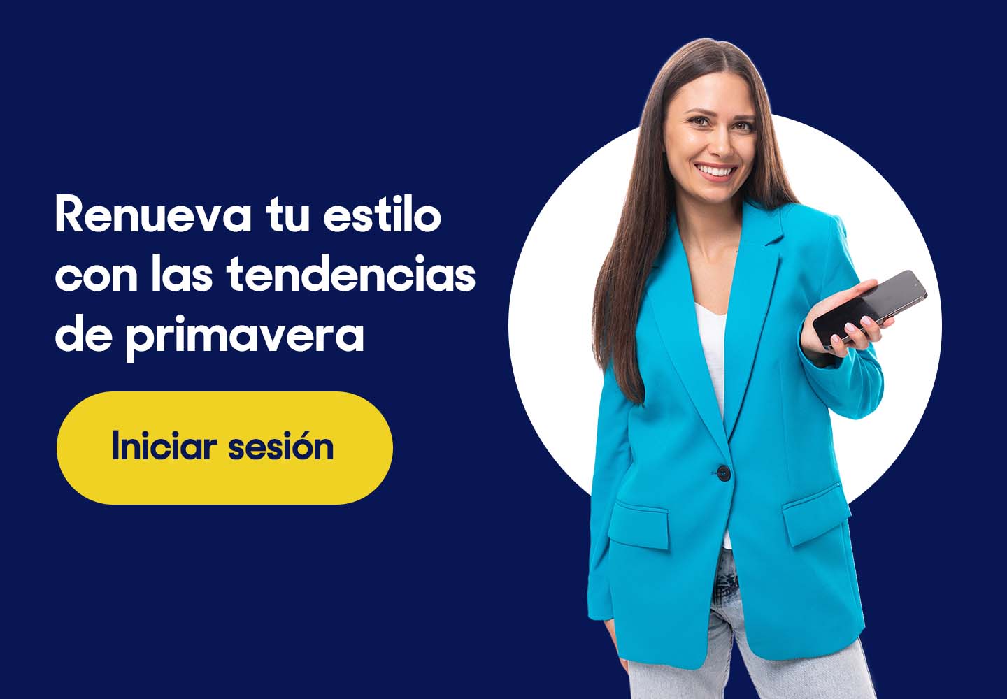 Renueva tu estilo con las tendencias de primavera. Pulsa aquí para iniciar sesión.