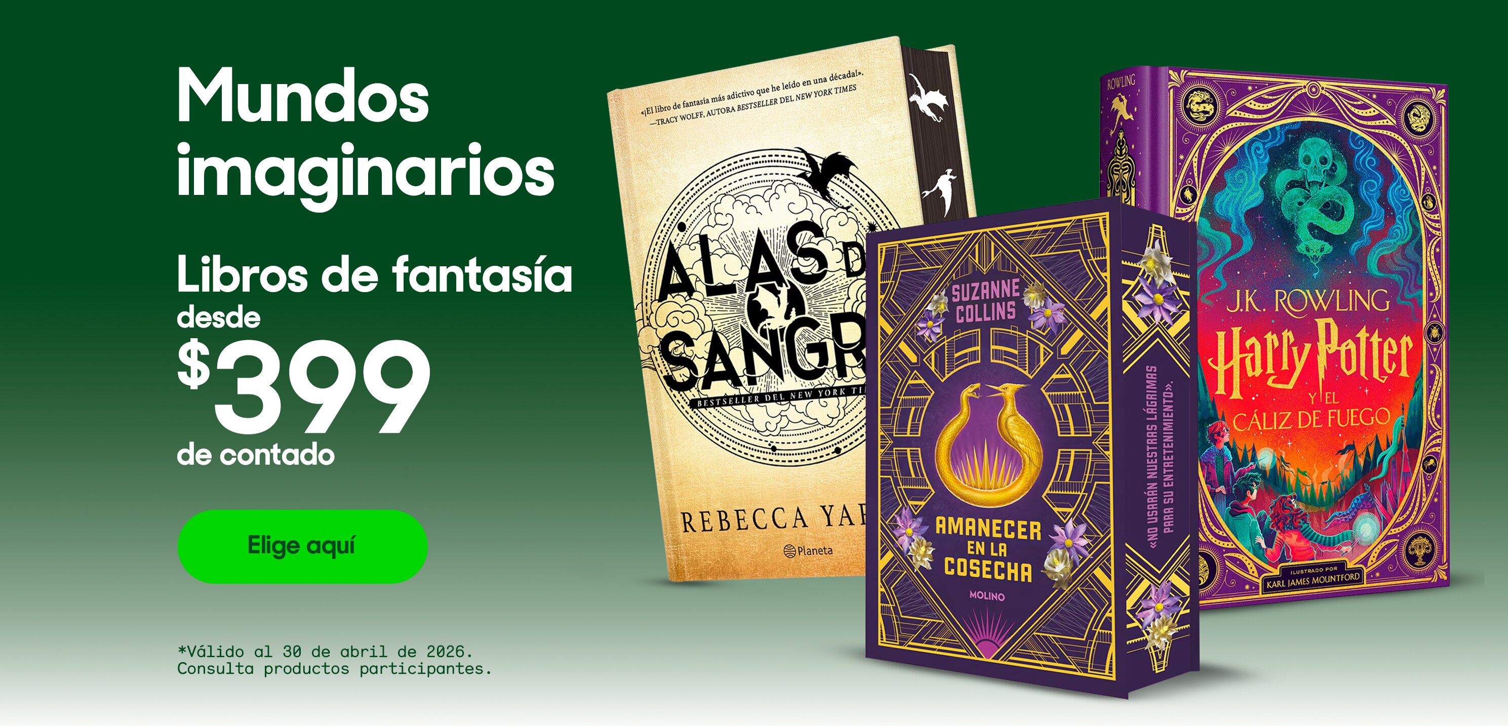 Desde  pesos de contado. *Válido al 30 de abril de 2026. Pulsa aquí para ver más