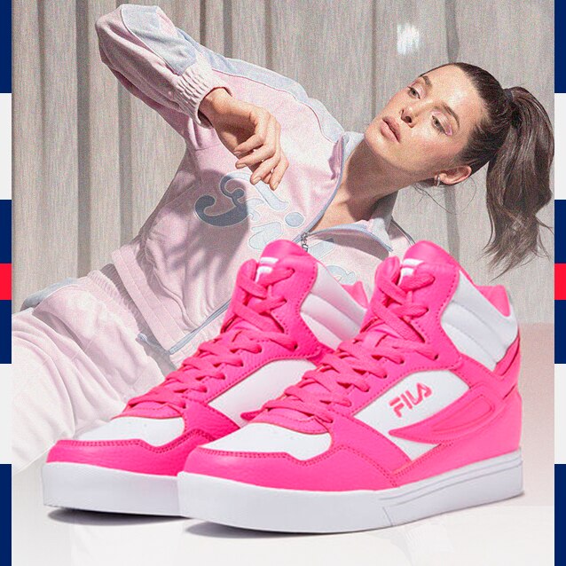 Tenis rosas Fila. Pulsa aquí para ver más.