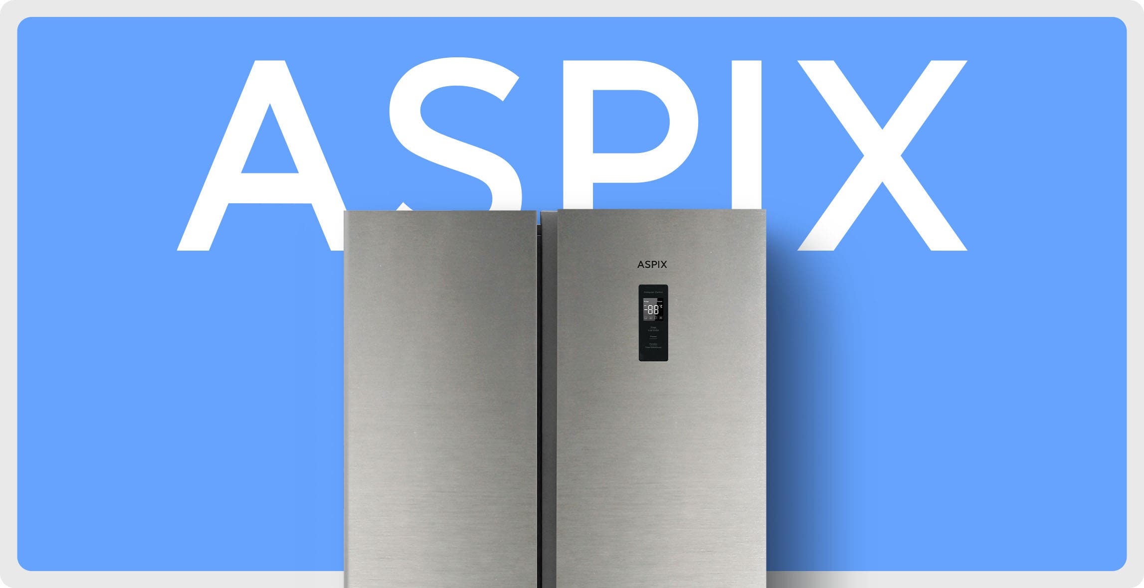 Aspix. Refrigeradores y congeladores. Pulsa aquí para ver variedad.