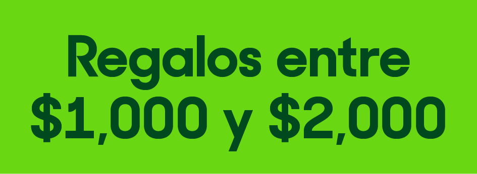 Regalos infantiles entre mil y 2 mil pesos. Pulsa aquí para aprovechar.