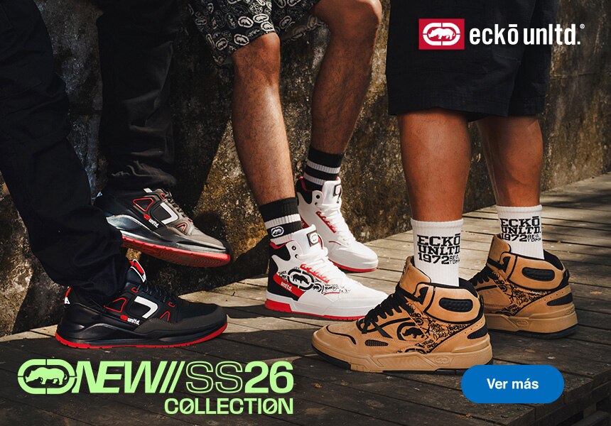 Ecko Unltd. New SS26. Pulsa aquí para encontrar calzado para hombre. 