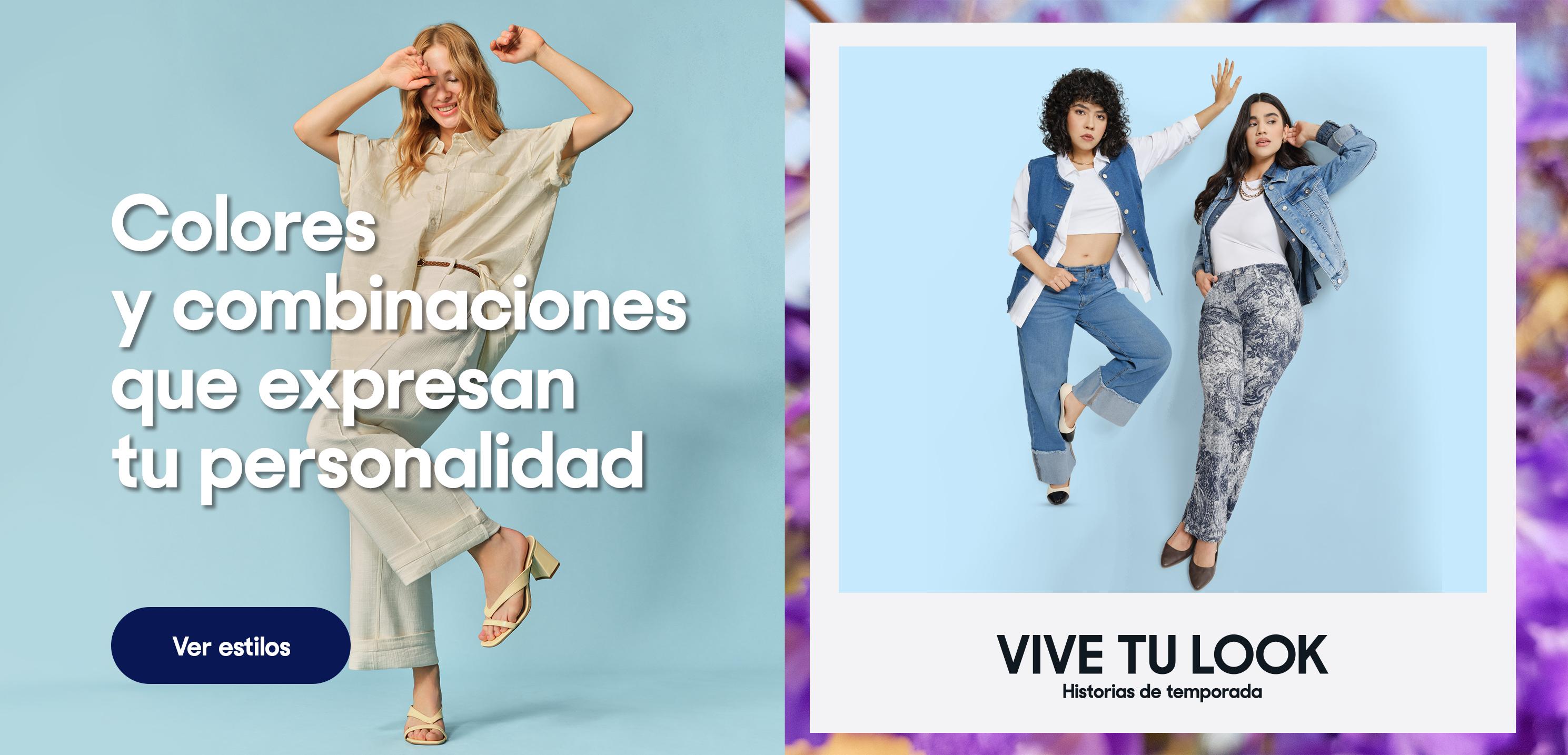 Colores y combinaciones que expresan tu personalidad. Válido al 15 de marzo de 2026. Consulta productos participantes. Pulsa aquí para armar tu outfit.