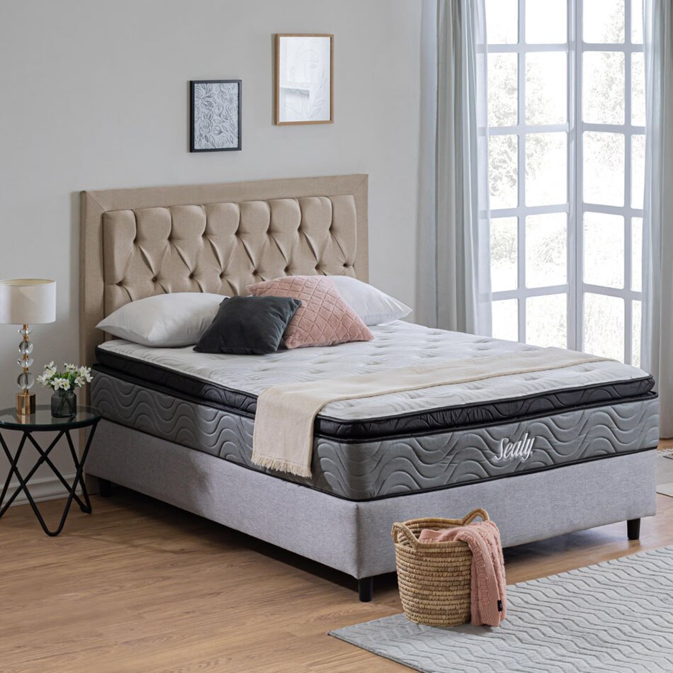 Colchones Sealy. Pulsa aquí para renovar el tuyo.