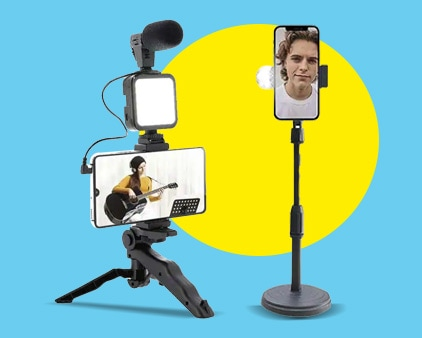 Soportes. Pulsa aquí para encontrar soportes para celular.