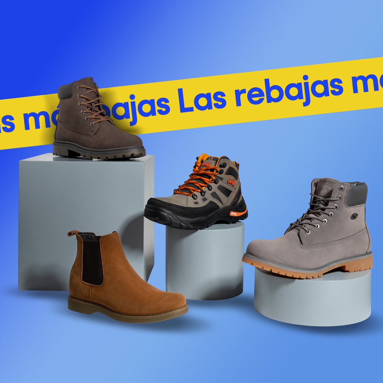 Calzado para hombre. Pulsa aquí para elegir tu para.