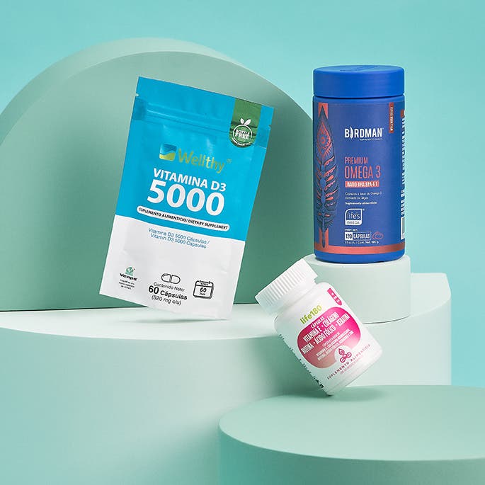 Vitaminas y minerales. Pulsa aquí para ver productos.