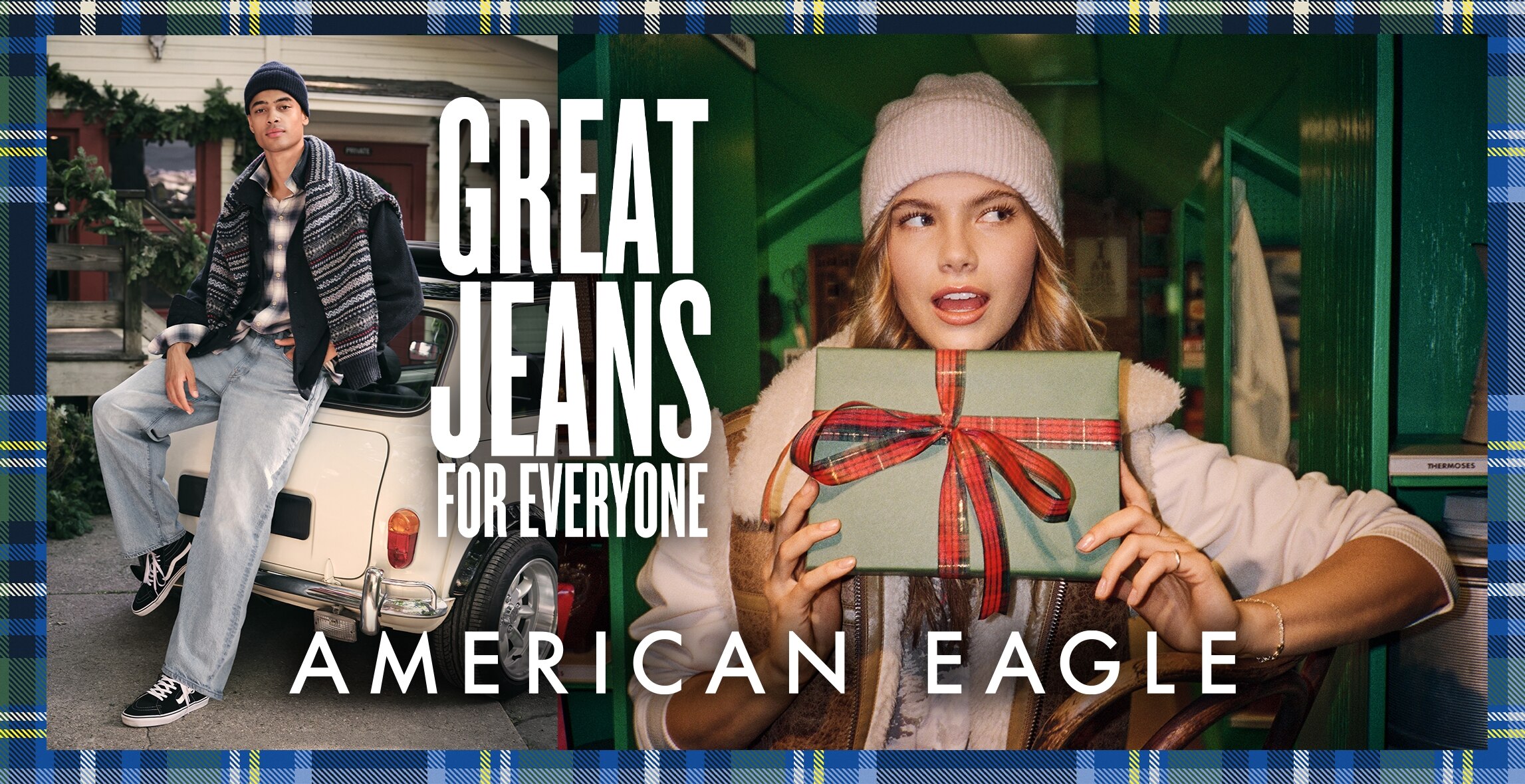 Great jeans for everyone. American Eagle. Pulsa aquí para ver ropa de la marca.