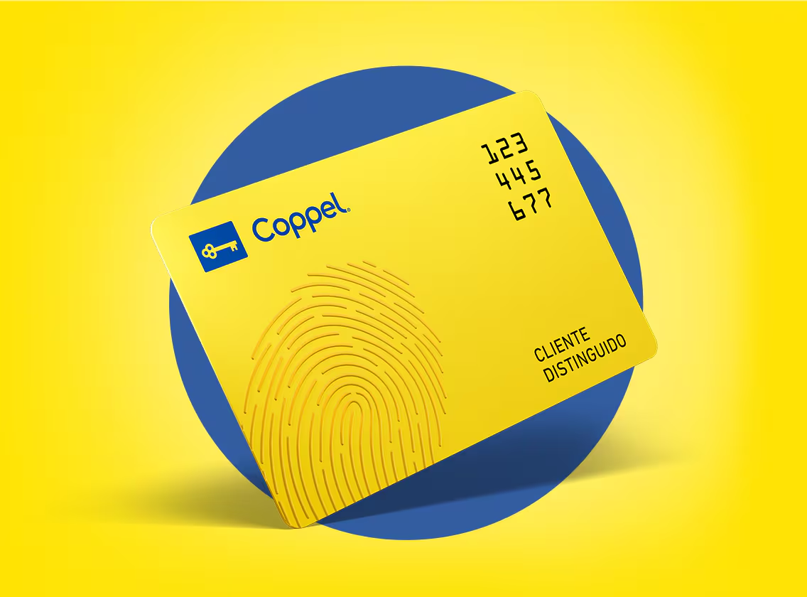 Imagen de tarjeta Coppel.