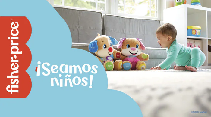 Fisher-Price. ¡Seamos niños!. Pulsa aquí para ver juguetes de la marca.