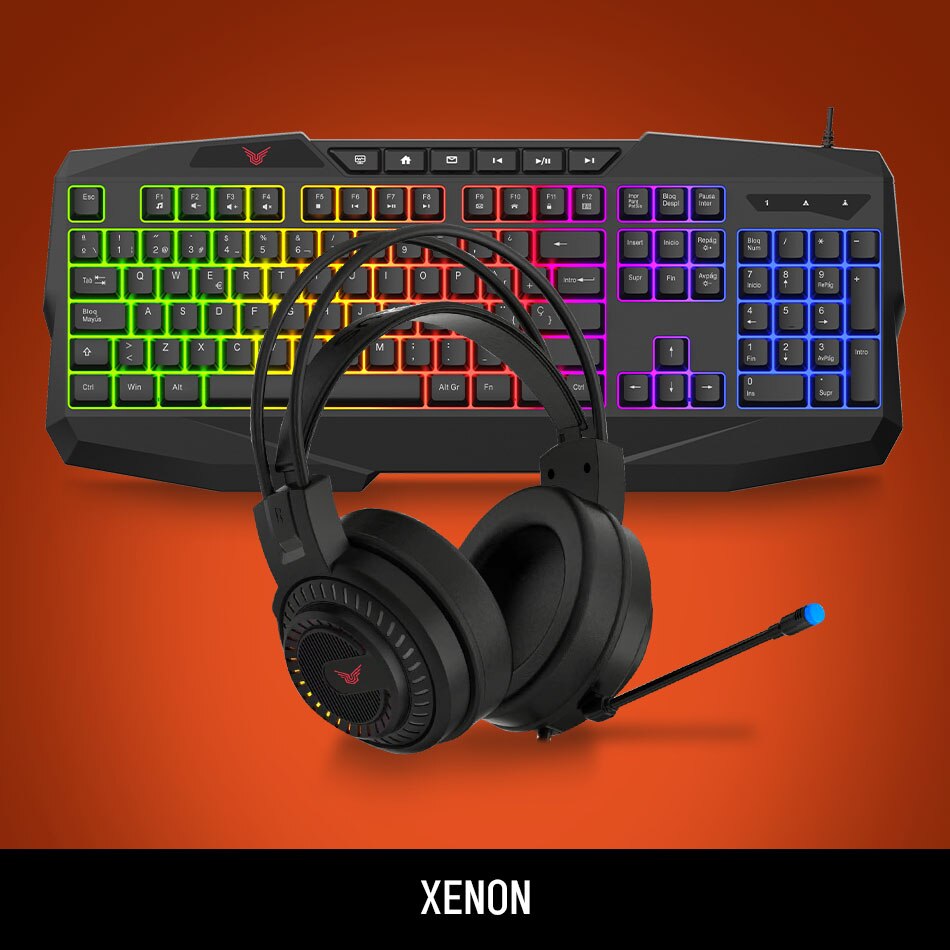 Xenon. Teclados, mouse, bocinas, audífonos y más de la línea Xenon de Gamecraft. Pulsa aquí para equiparte.