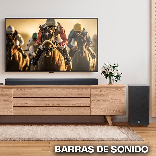 Barras de sonido JBL. Pulsa aquí para ver modelos disponibles.