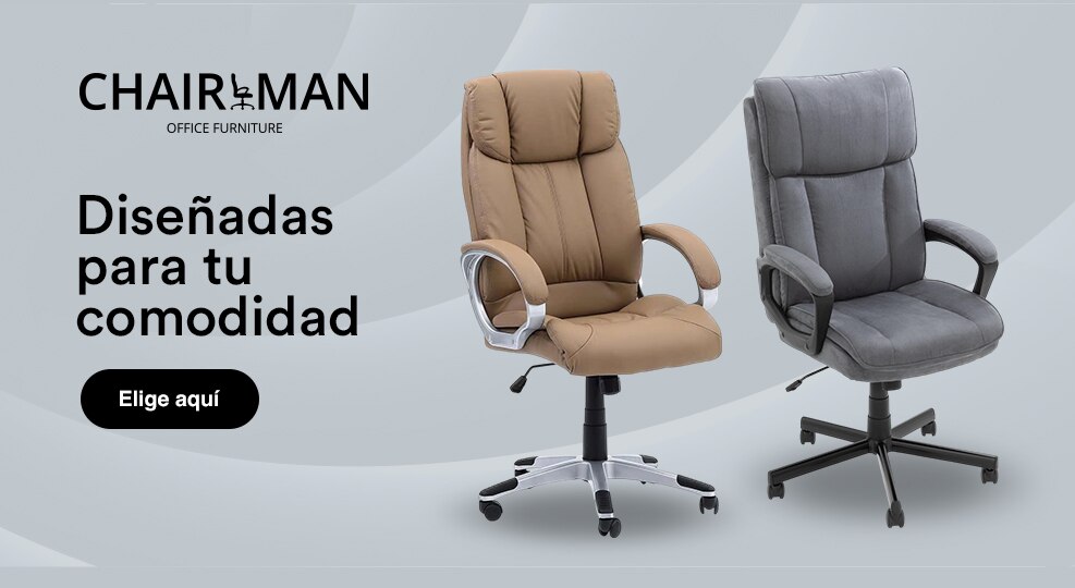 Chairman. Muebles de oficina. Sillas diseñadas para tu comodidad. Pulsa aquí para elegir.