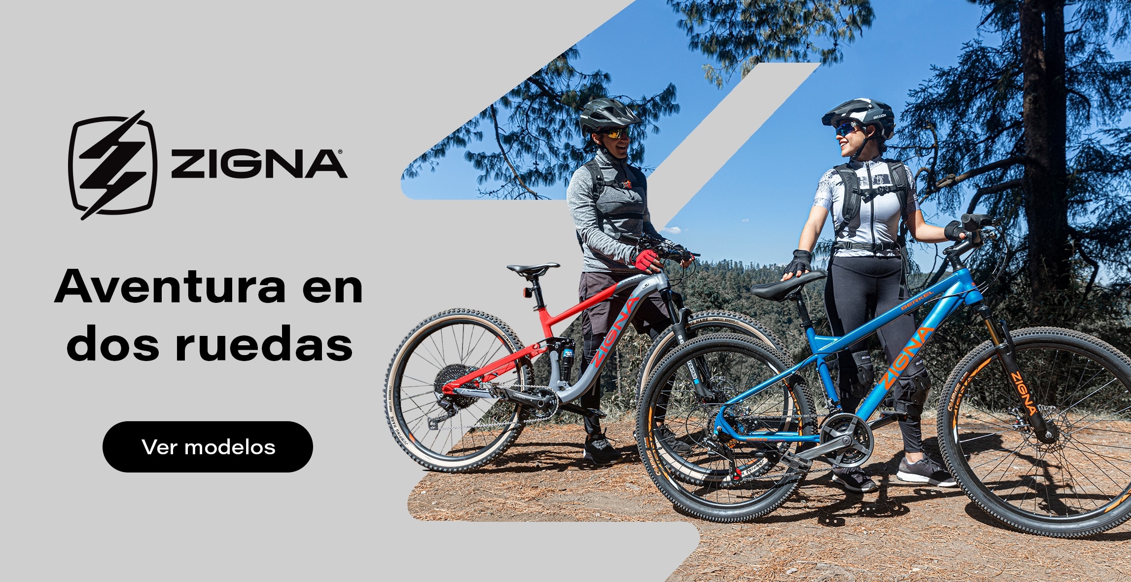Zigna. Aventura en dos ruedas. Pulsa aquí para ver bicicletas de la marca.