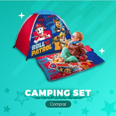 Camping sets. Pulsa aquí para ver juegos de acampada de la marca Apache.