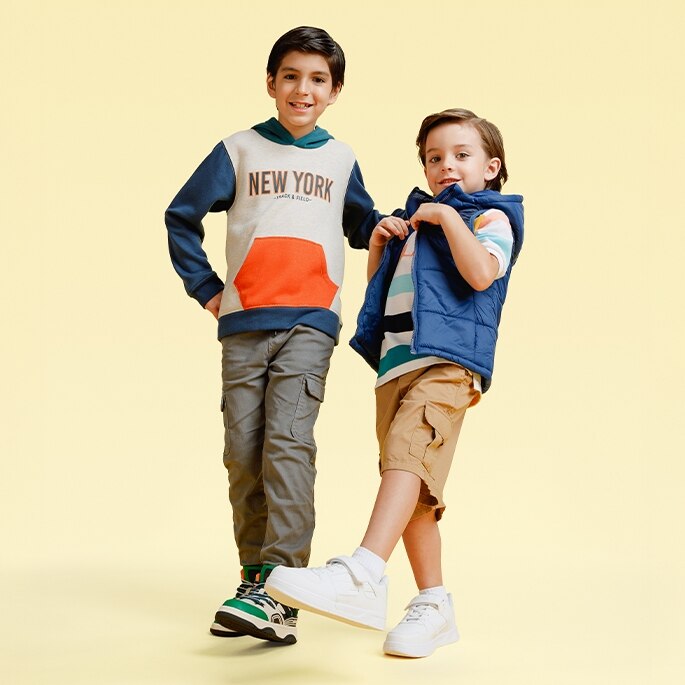 Looks para niño de 4 a 11 años de edad. Pulsa aquí para armar el de tu peque.