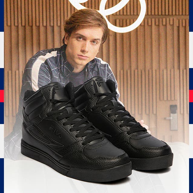 Tenis negros Fila. Pulsa aquí para ver más.