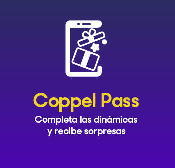 Coppel pass. Completa las dinámicas y recibe sorpresas.