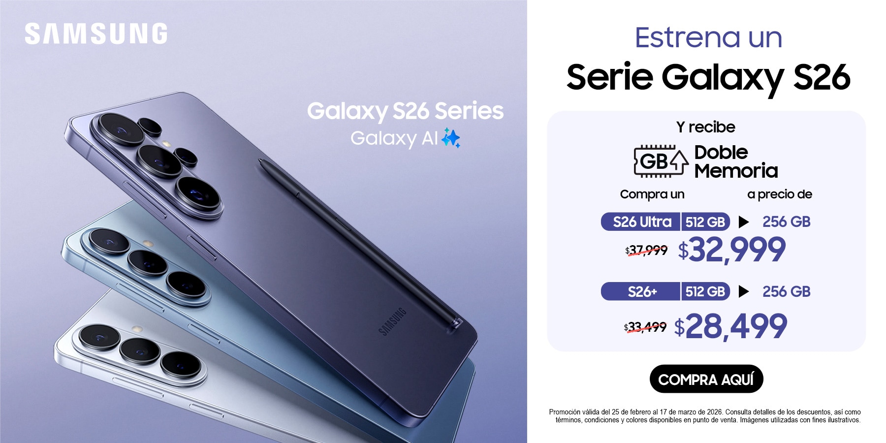 Lanzamiento Samsung Galaxy S26