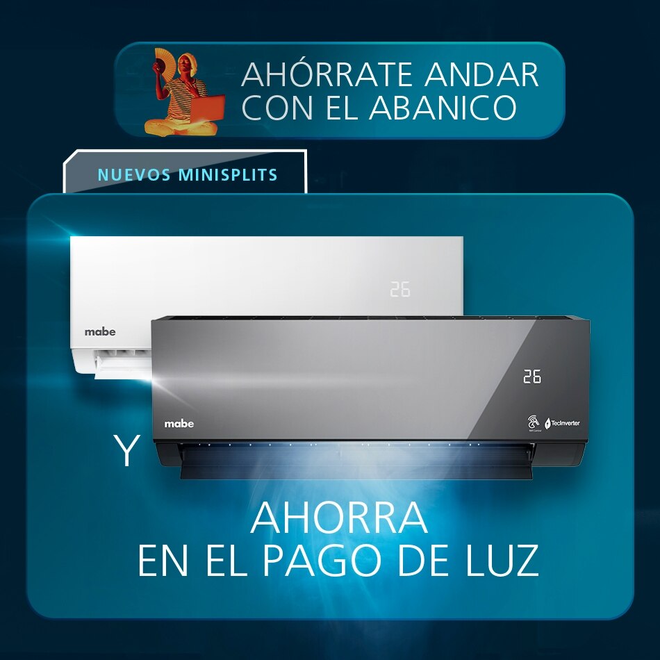Nuevos minisplits. Pulsa aquí para ver modelos disponibles.