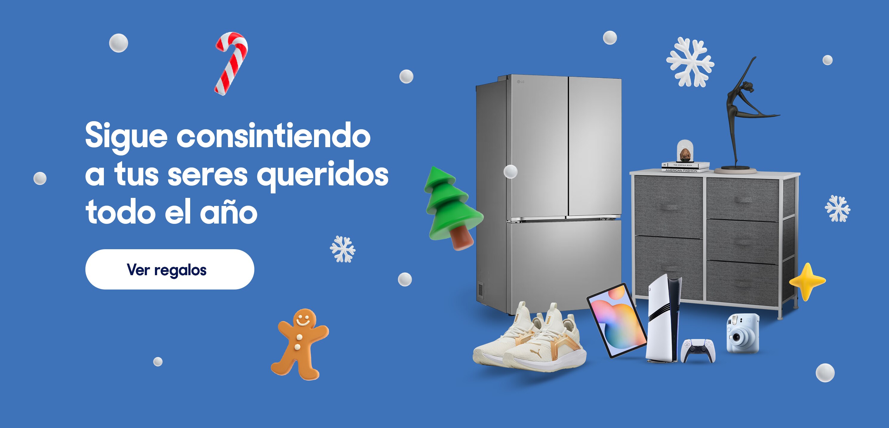 Sigue consintiendo a tus seres queridos todo el año. Pulsa aquí para encontrar el regalo perfecto.