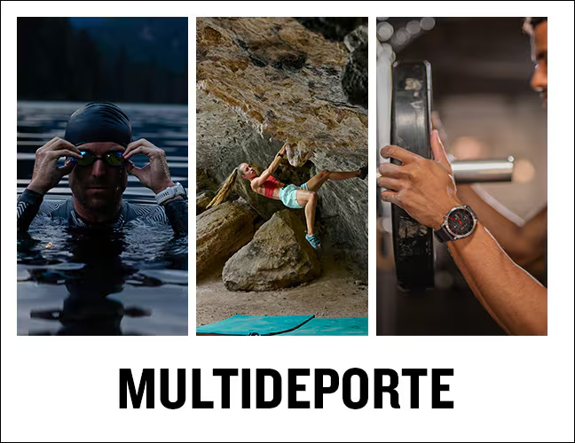 Garmin. Multideporte. Pulsa aquí para conocer los relojes de esta línea.