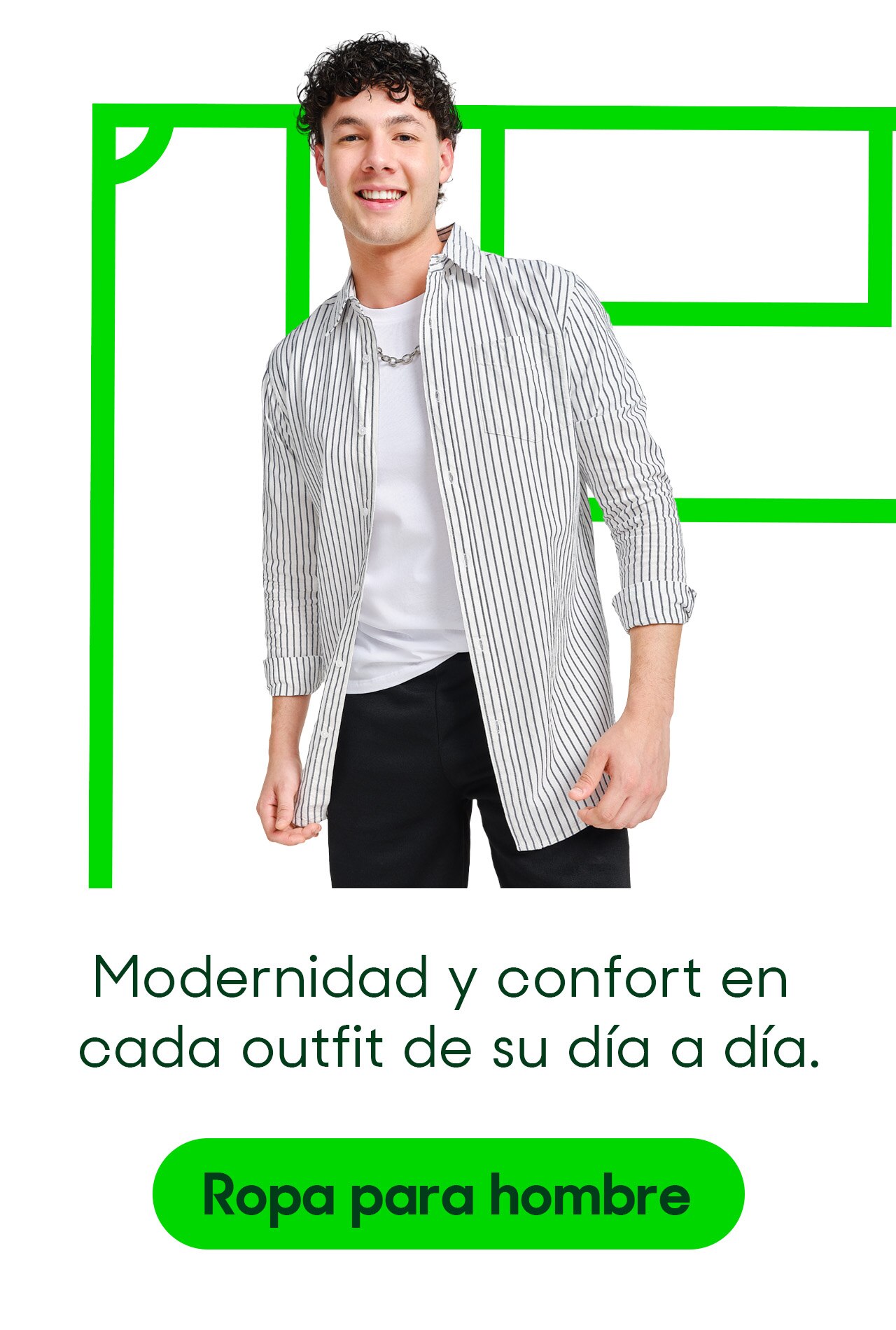 Ropa para hombre. Modernidad y confort en cada outfit de su día a día. Pulsa aquí para estrenar.