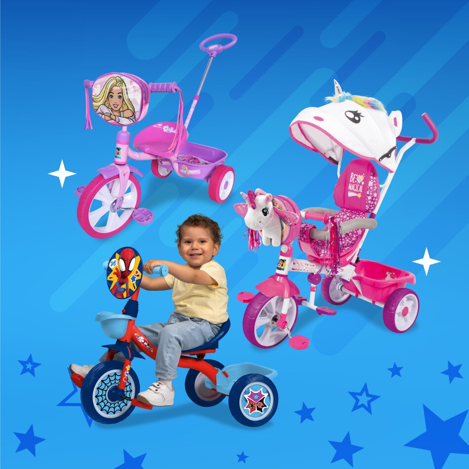 Triciclos Apache. Pulsa aquí para descubrir la variedad. 	 