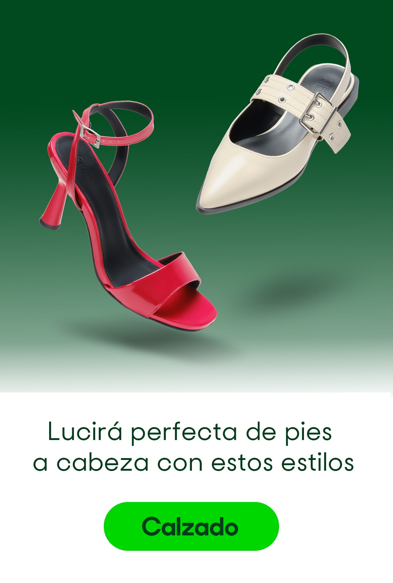 Calzado para mujer. Lucirá perfecta de pies a cabeza con estos estilos. Pulsa aquí para ver variedad.