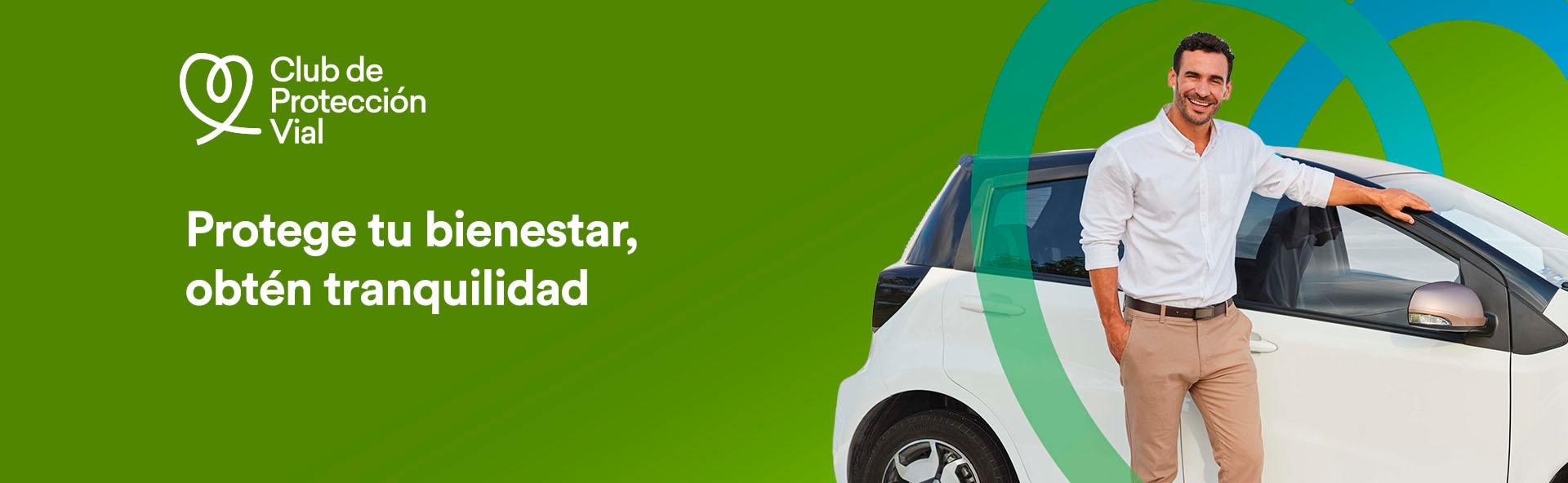 Banner club de protección vial.