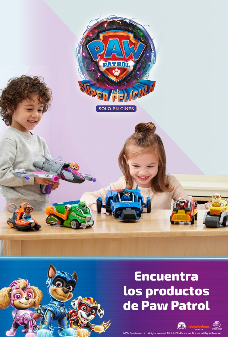 Anuncio: Paw Patrol. Super Película. Pulsa aquí para encontrar los productos de Paw Patrol.