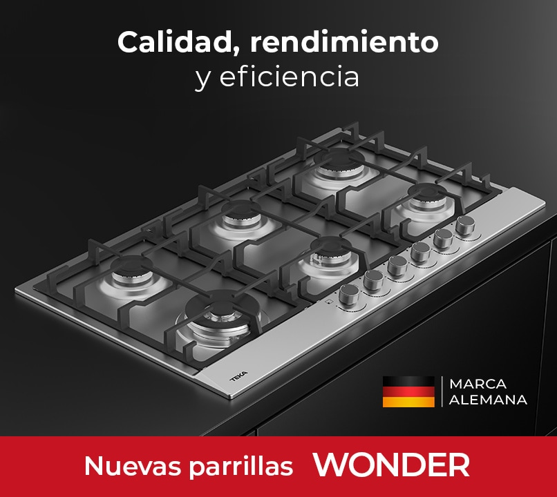 Nuevas parrillas wonder marca alemana Teka. Calidad, rendimiento y eficiencia. Pulsa aquí para elegir la tuya.