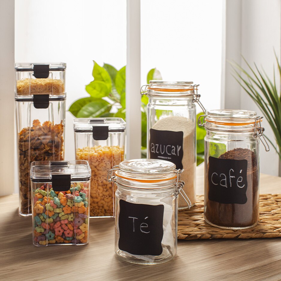 Contenedores y frascos. Pulsa aquí para ver variedad.