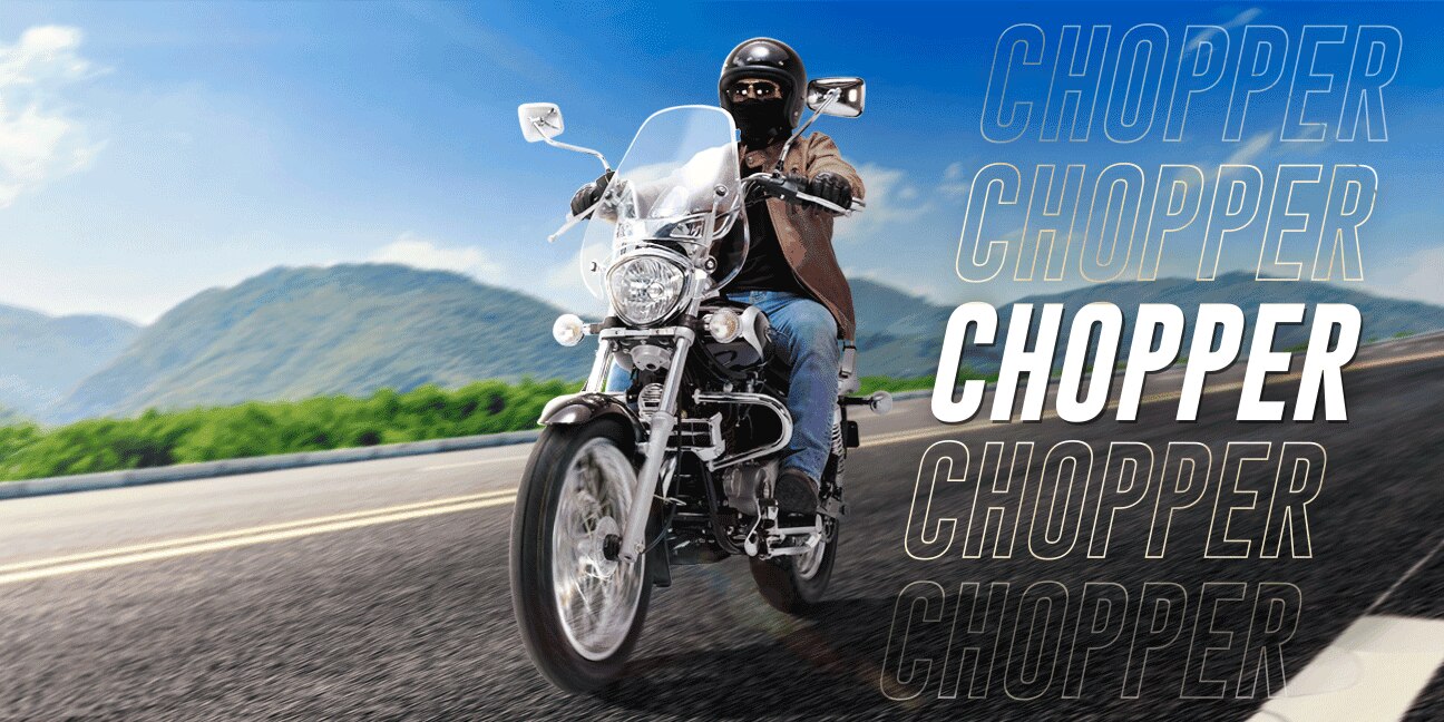 Bajaj. Motos chopper. Pulsa aquí para elegir tu favorita.