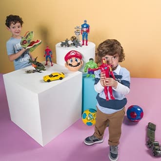 Juguetes para niño. Pulsa aquí para encontrar sus favoritos.