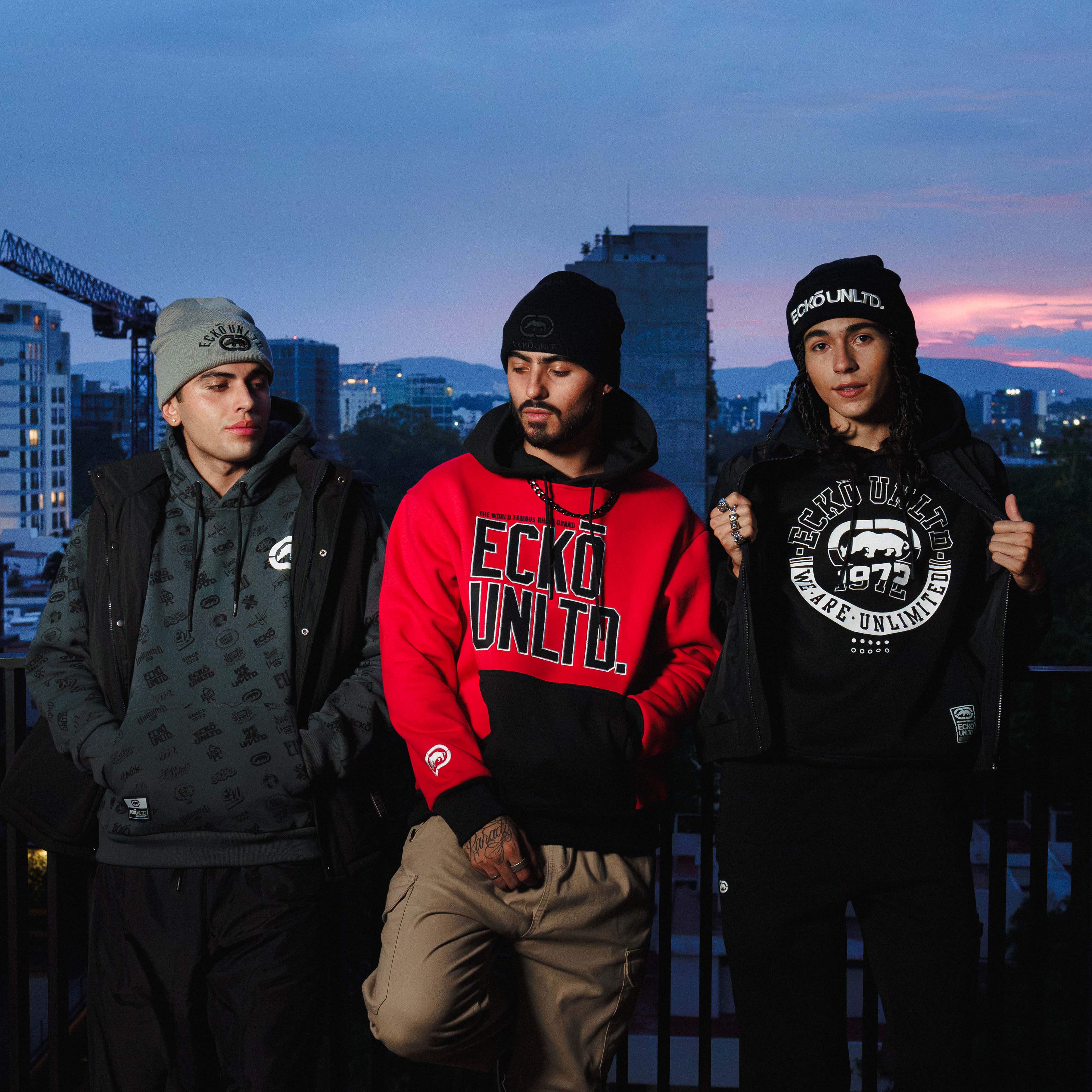 Gorros y sudaderas Ecko. Pulsa aquí para ver modelos disponibles. 