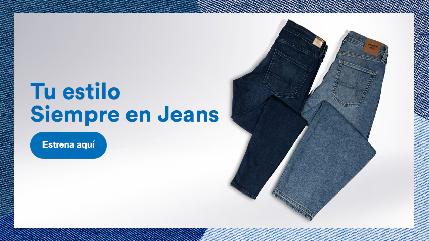 Tu estilo Siempre en Jeans. Pulsa aquí para descubrir diferentes marcas y estilos.