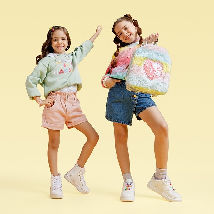 Looks para niña de 4 a 11 años de edad. Pulsa aquí para armar el de tu peque.