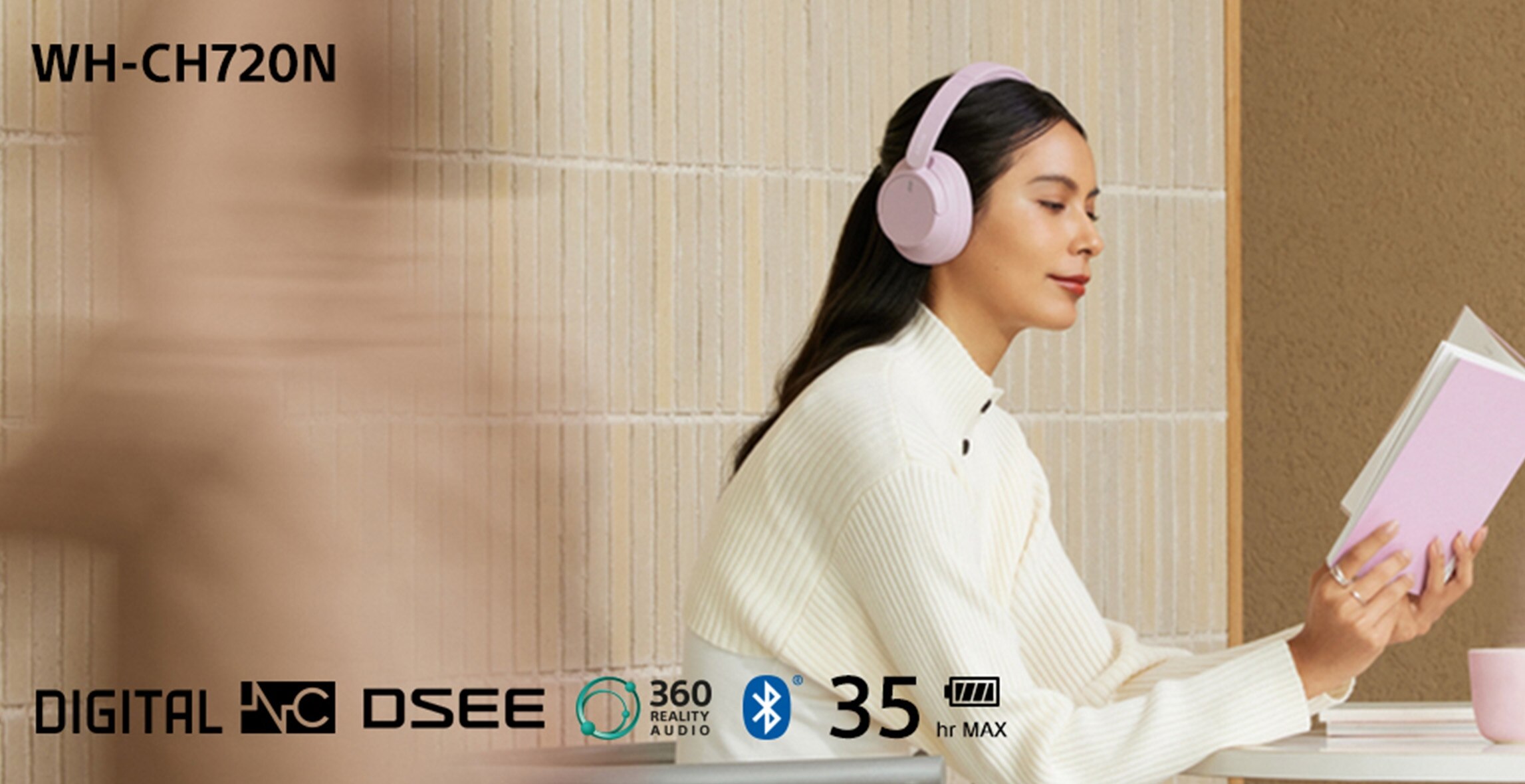 Audífonos Sony WH-CH720N. Cancelación de ruido, hasta 35 horas de batería máxima. Pulsa aquí para elegir los tuyos.