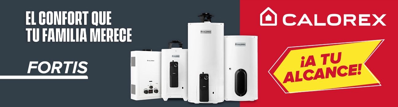 El confort que tu familia merece. Calorex. Fortis. ¡A tu alcance! Pulsa aquí para ver calentadores de la marca en Coppel.