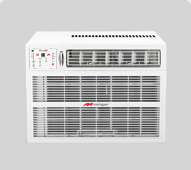 Aires acondicionados de ventana Mirage. Pulsa aquí para ver modelos disponibles.