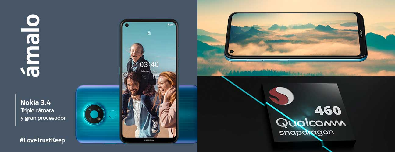 Nokia C1 Plus. Ilumina tu día. Pulsa aquí para comprar.