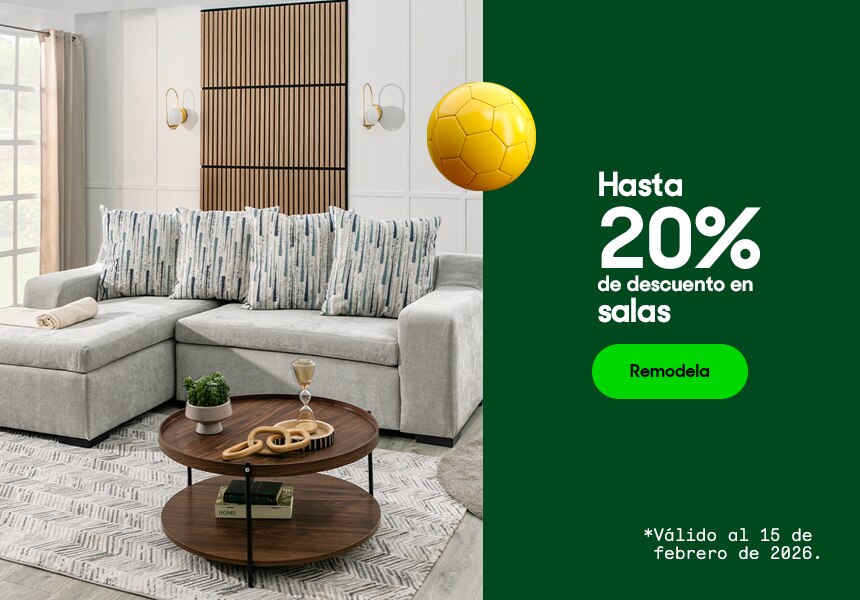 Hasta 20% de descuento en salas. Válido al 15 de febrero de 2026. Pulsa aquí para elegir.