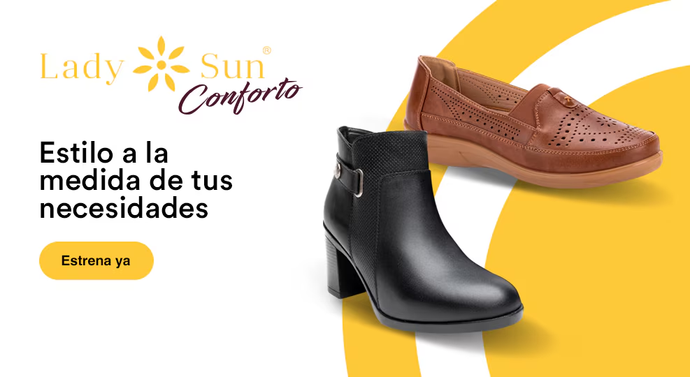 Calzado Lady Sun Conforto. Estilo a la medida de tus necesidades. Pulsa aquí para ver modelos disponibles.